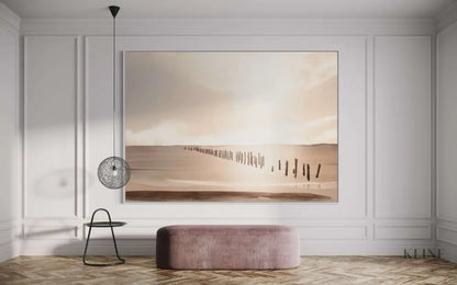 Bridport Sunset - Hand Painting