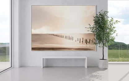 Bridport Sunset - Hand Painting