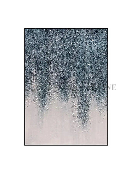 Bright Stars Textured Painting - Hand Painting