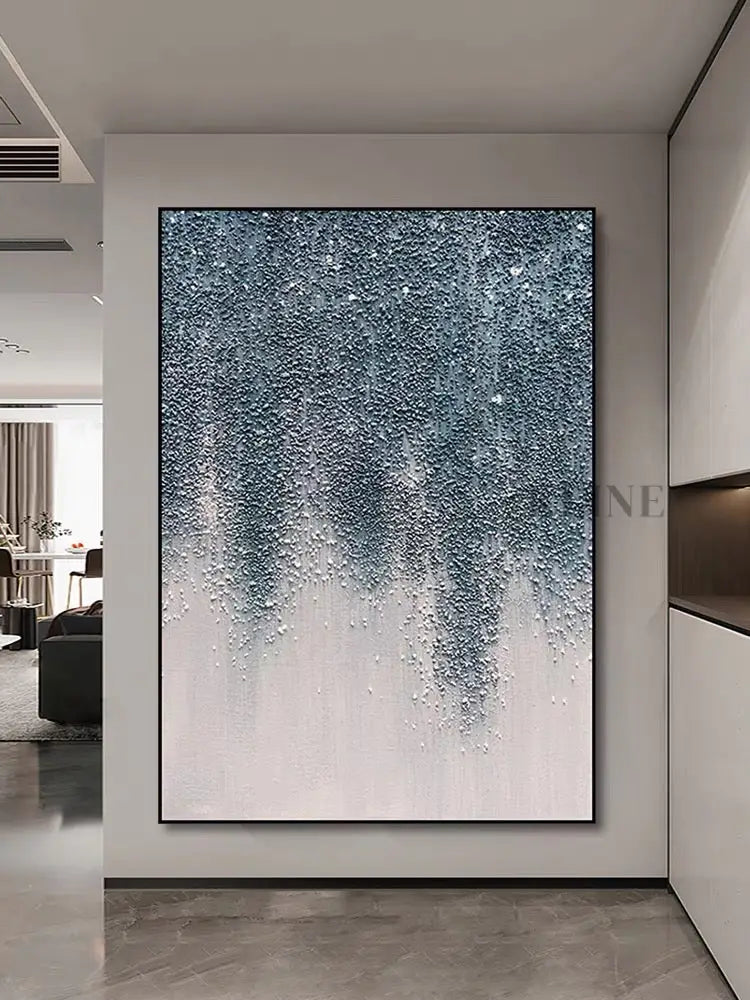 Bright Stars Textured Painting - Hand Painting