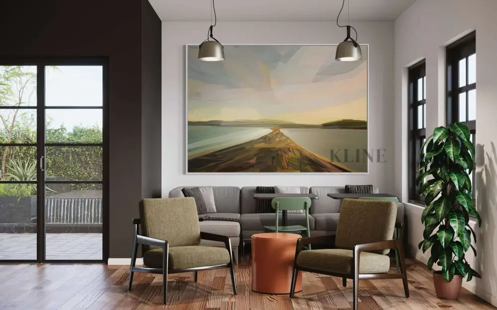 Brunny Island Neck - Hand Painting