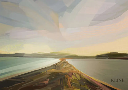 Brunny Island Neck - Hand Painting