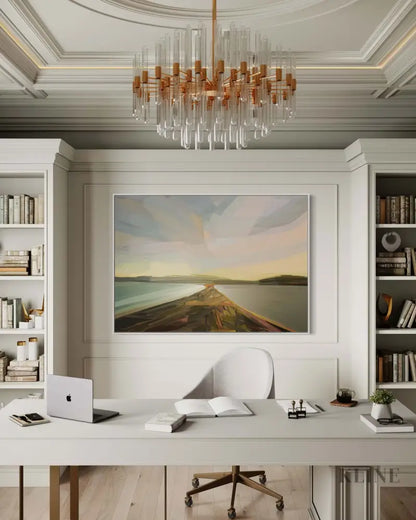 Brunny Island Neck - Hand Painting