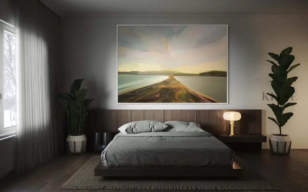 Brunny Island Neck - Hand Painting 