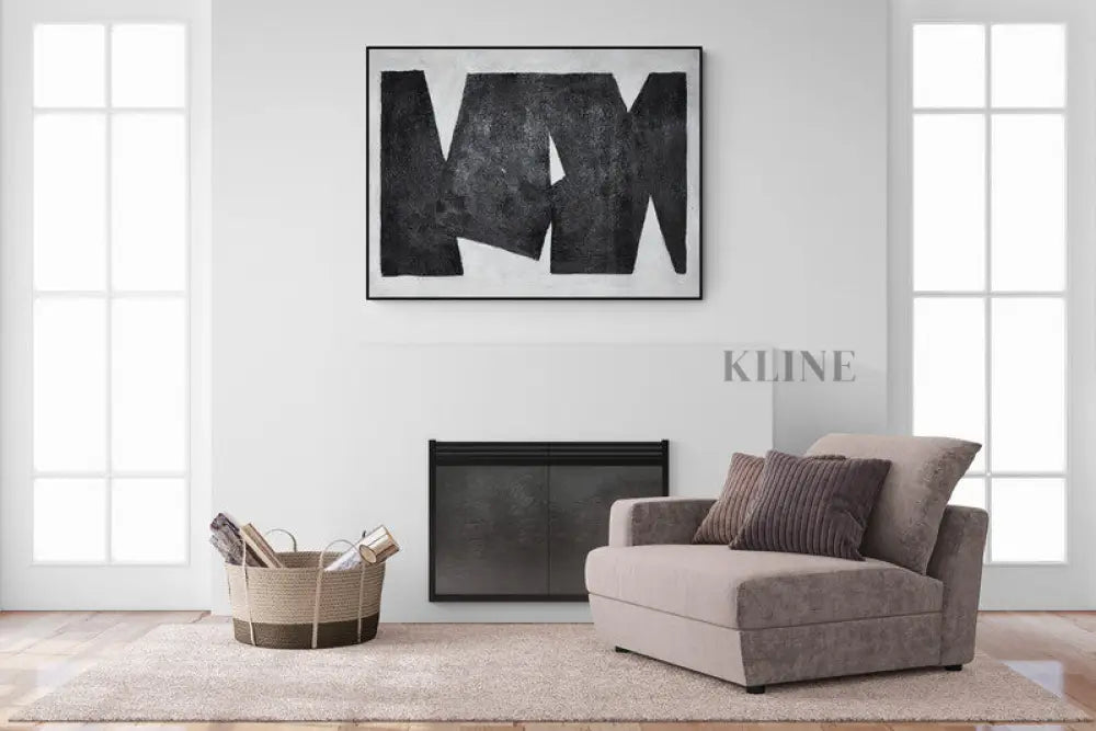 Brushstroke Art - Kline Collective Black Friday Sale