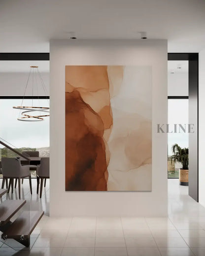 Burnt Siena - Hand Painting