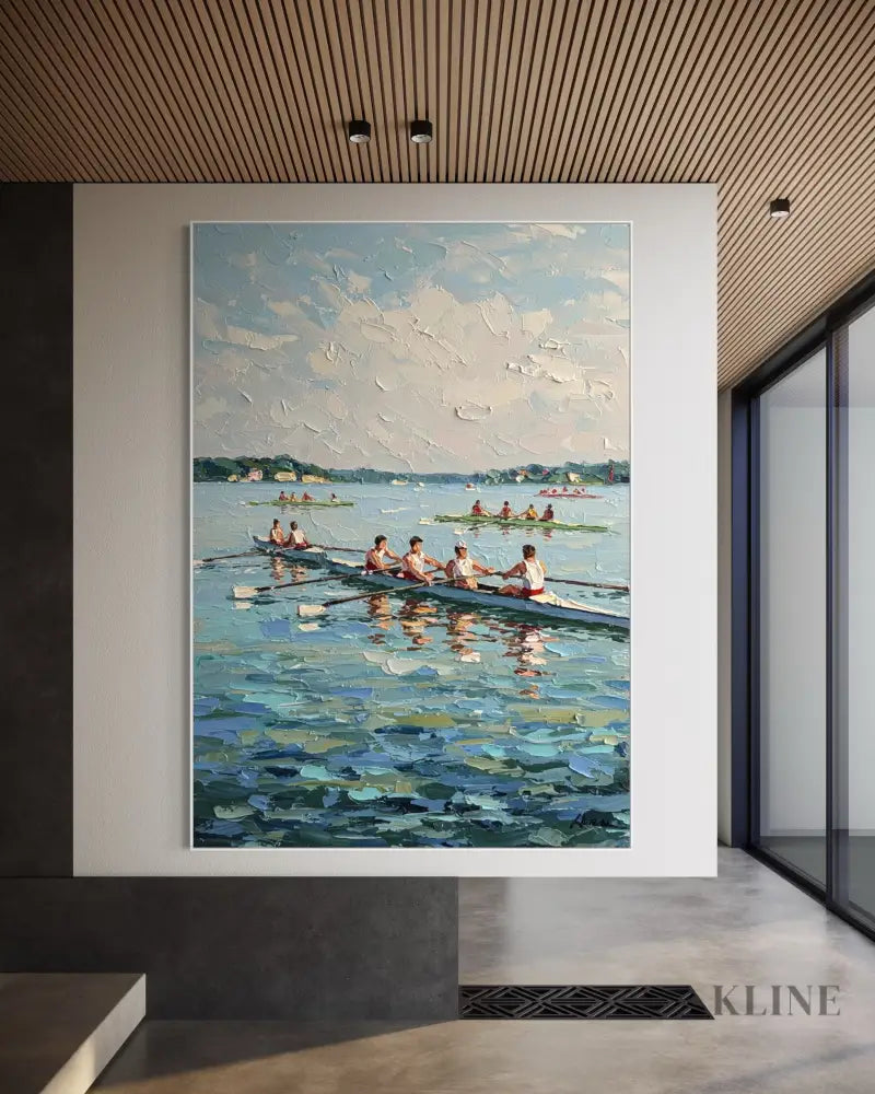 Cadence Over Water - Hand Painting Meistverkaufte Gemälde