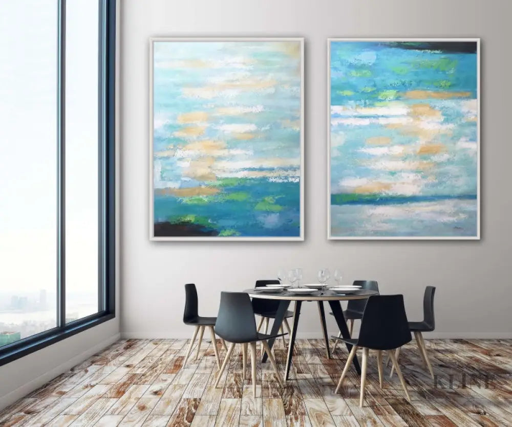 Calm - Kline Collective Leinwand-Set (2 Stück)