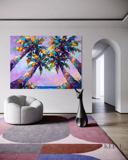 Candy Sky Coast - Hand Painting