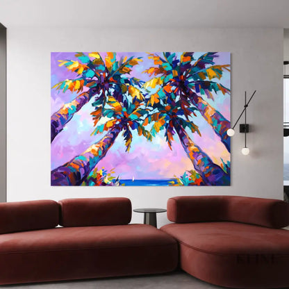 Candy Sky Coast - Hand Painting