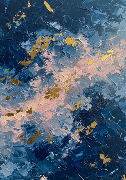 Celestial Tide - Hand Painting