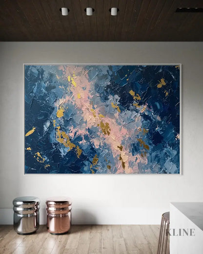Celestial Tide - Hand Painting