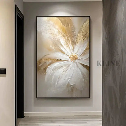 Champagne Flora - Hand Painting