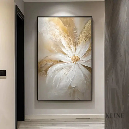 Champagne Flora - Hand Painting