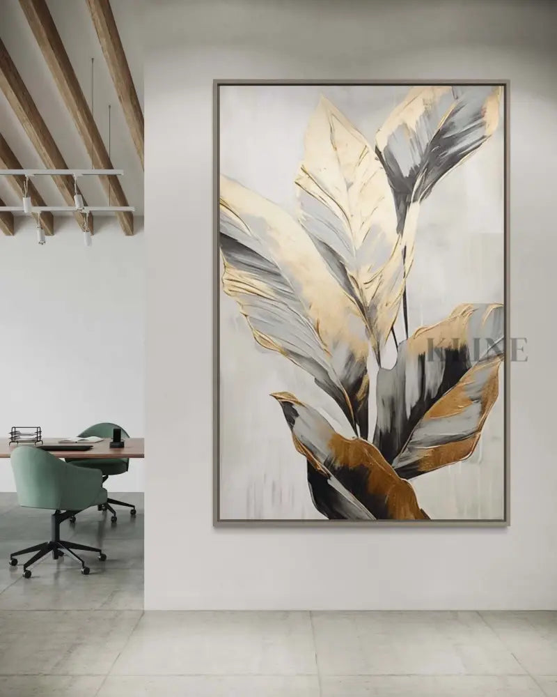 Changing Leaf 1 - Hand Painting 