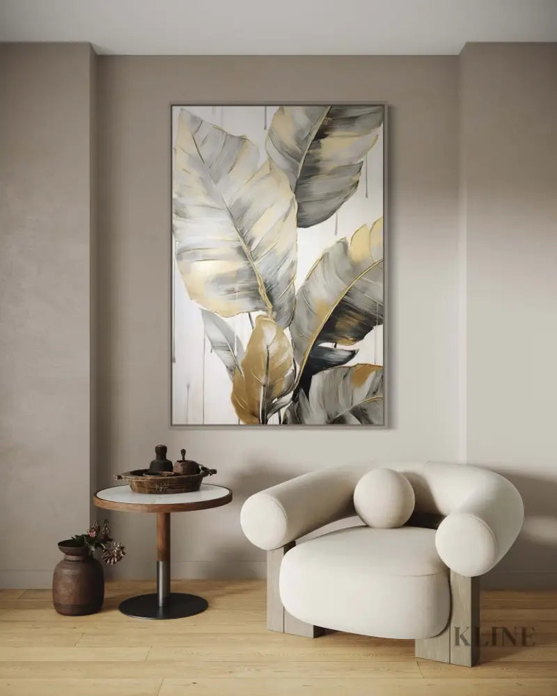 Changing Leaf 3 - Hand Painting