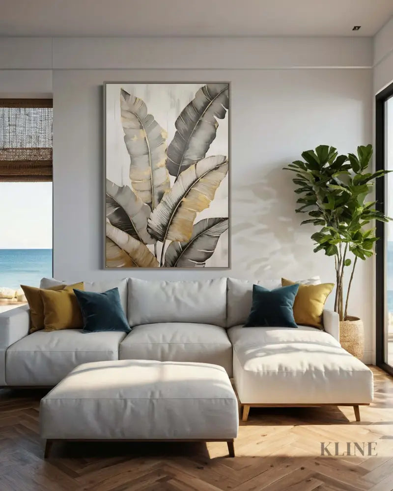 Changing Leaf 4 - Hand Painting