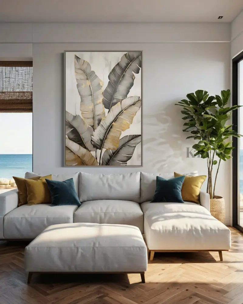 Changing Leaf 4 - Hand Painting 