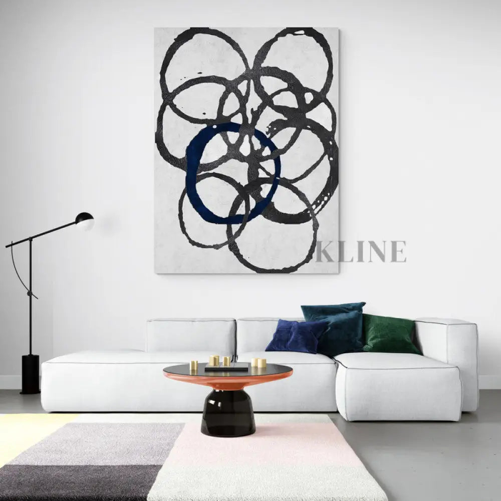Circles and Charcoal - Kline Collective Saldi del Black Friday