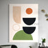 Circles and Semicircles 2 - Hand Painting