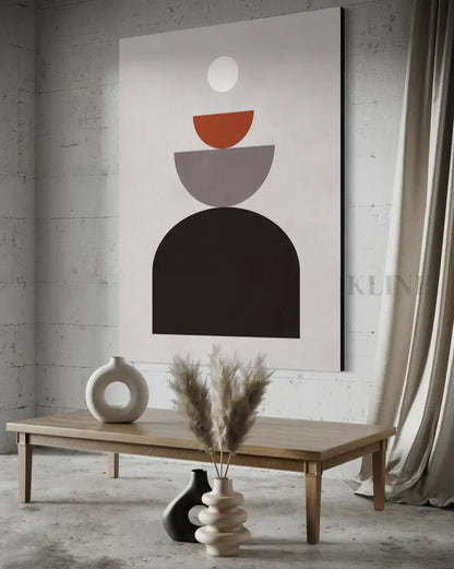 Circles and Semicircles 3 - Hand Painting