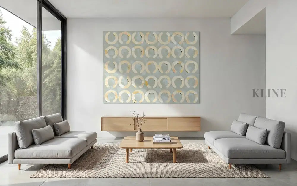 Circular Forms - Hand Painting Wabi Sabi Wall Art
