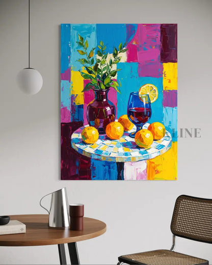 Citrus Hour - Hand Painting