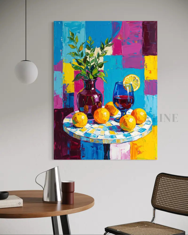 Citrus Hour - Hand Painting