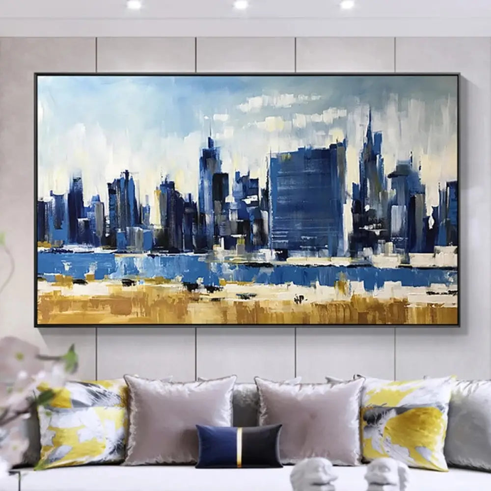 Cityscape - Kline Collective Leinwand-Wandkunst
