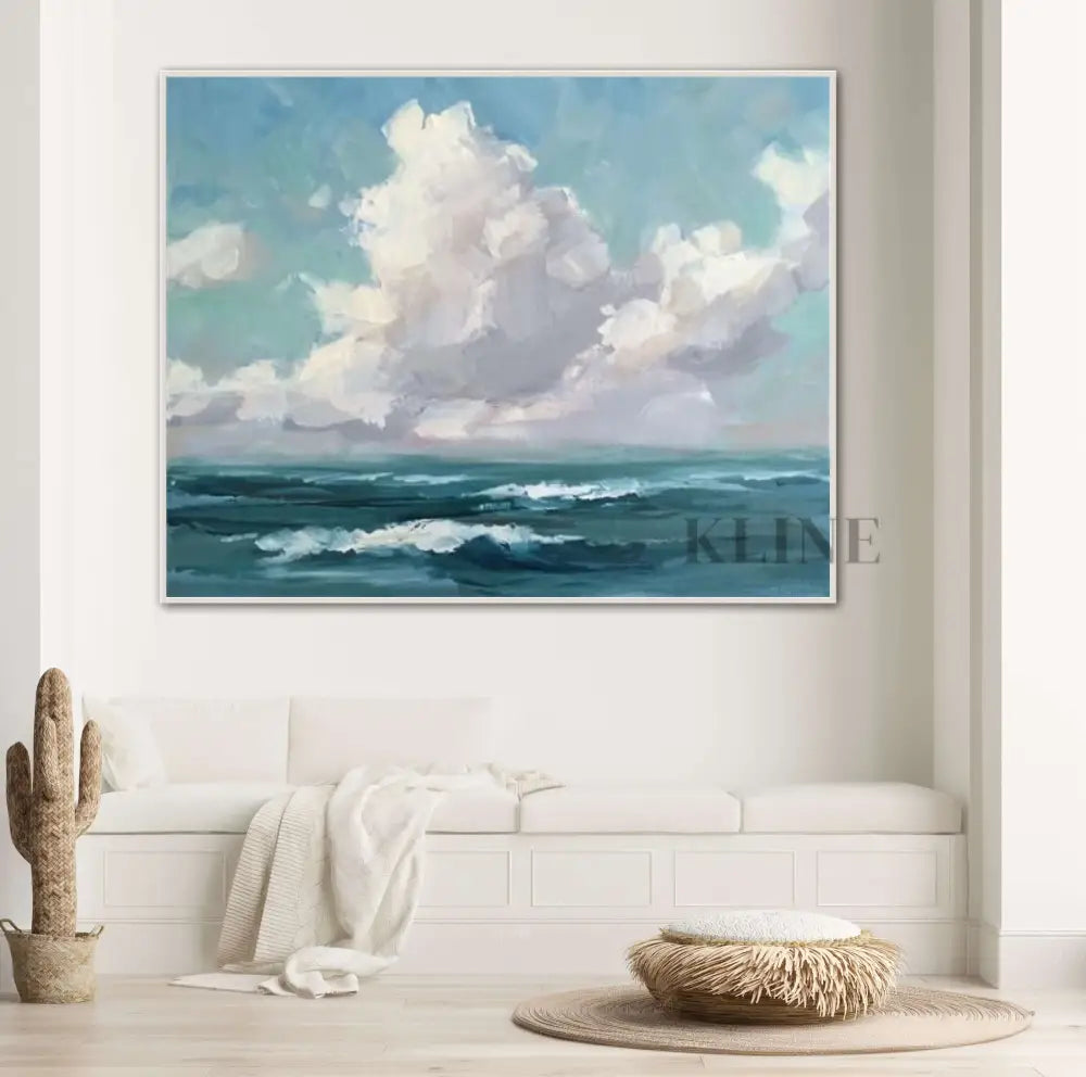 Cloudy Day - Hand Painting