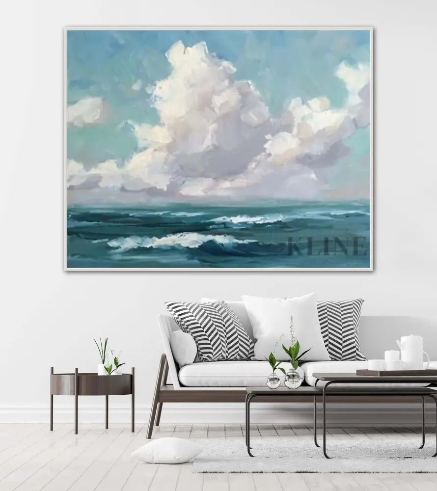 Cloudy Day - Hand Painting