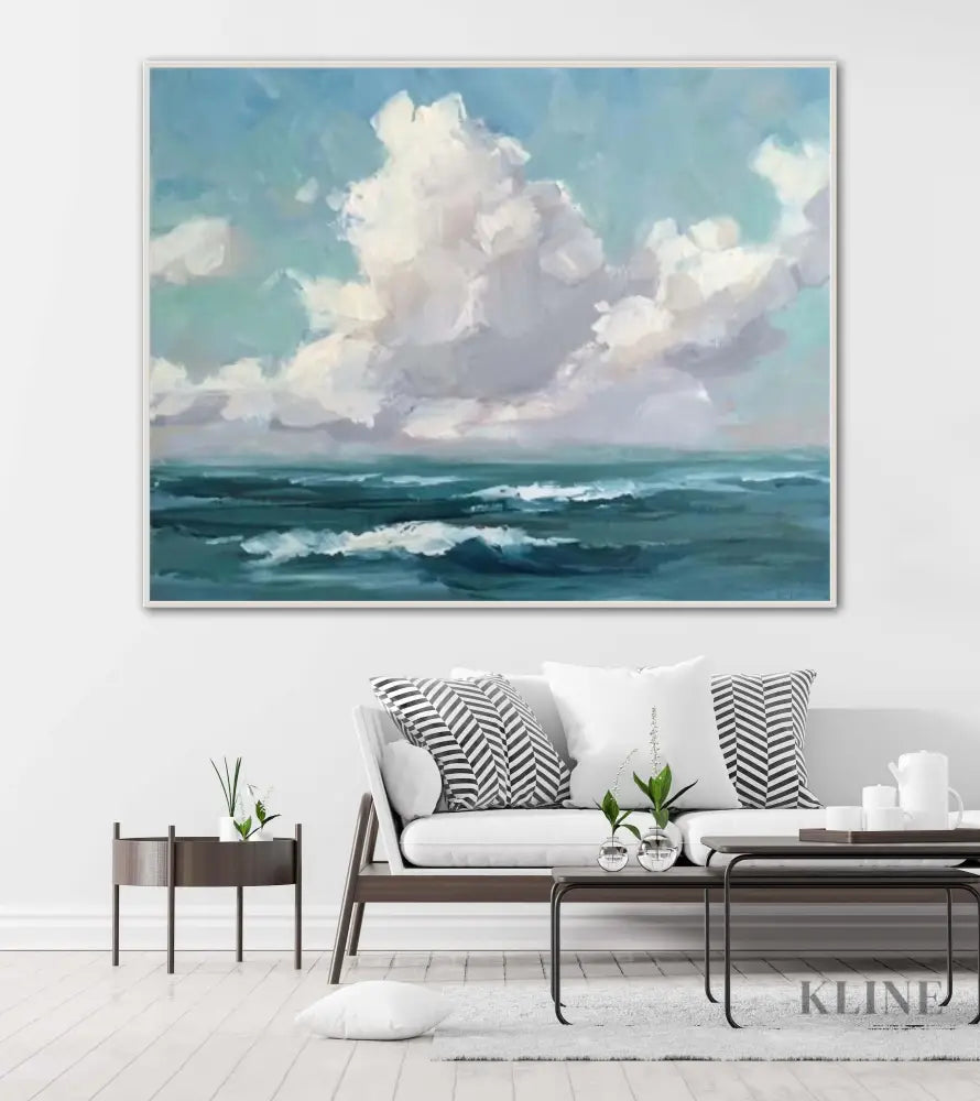 Cloudy Day - Hand Painting