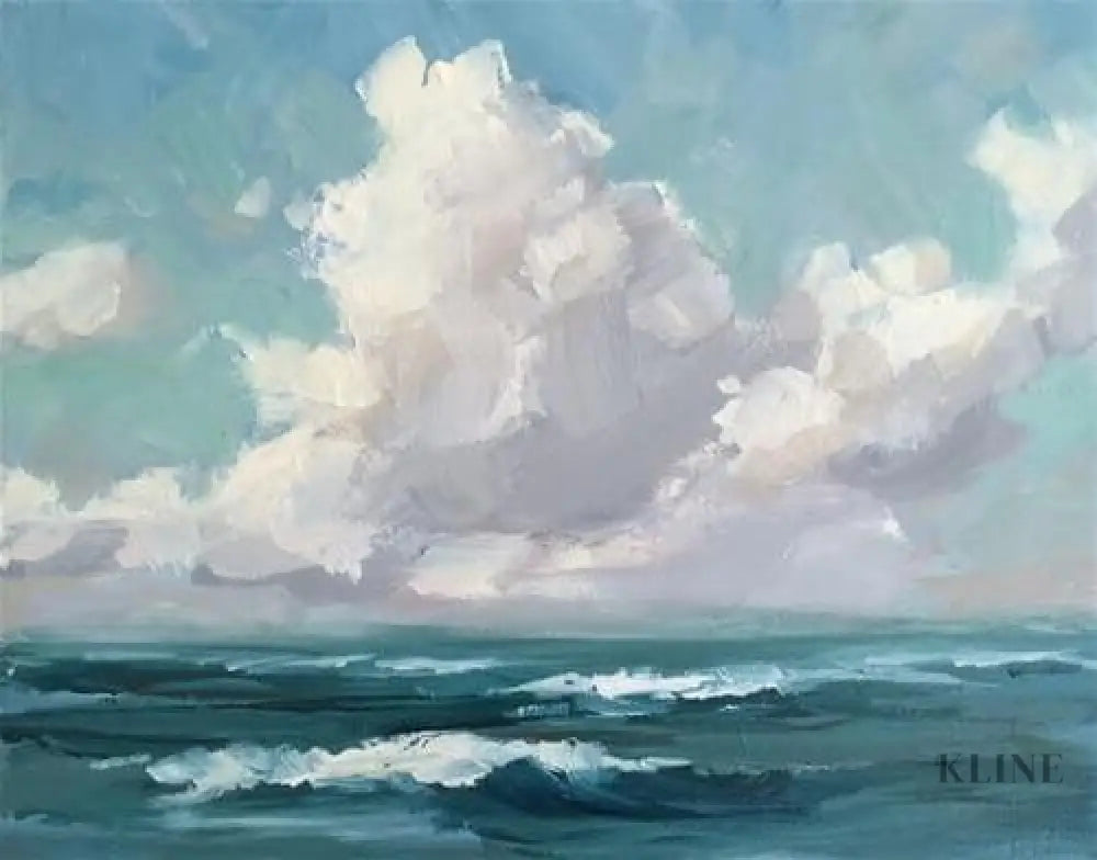 Cloudy Day - Hand Painting