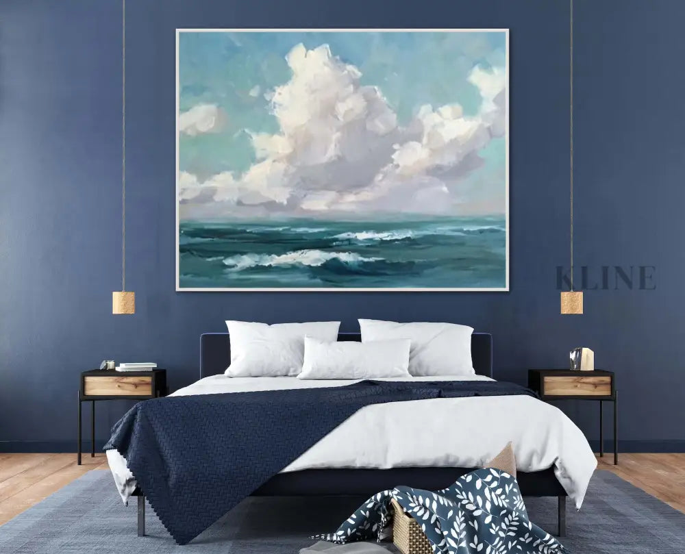 Cloudy Day - Hand Painting