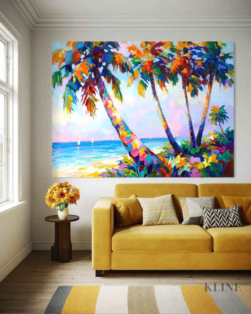Coastal Daydream - Hand Painting 