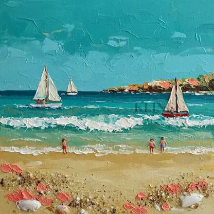 Coastal Gems - Hand Painting