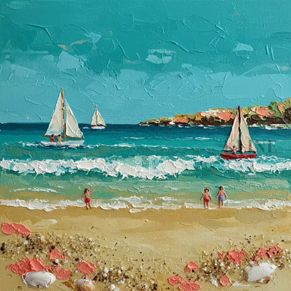 Coastal Gems - Hand Painting