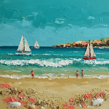 Coastal Gems - Hand Painting