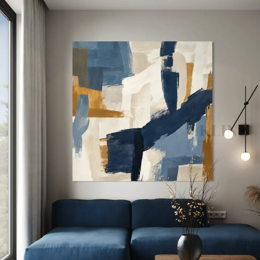 Cobalt No. 11 - Hand Painting