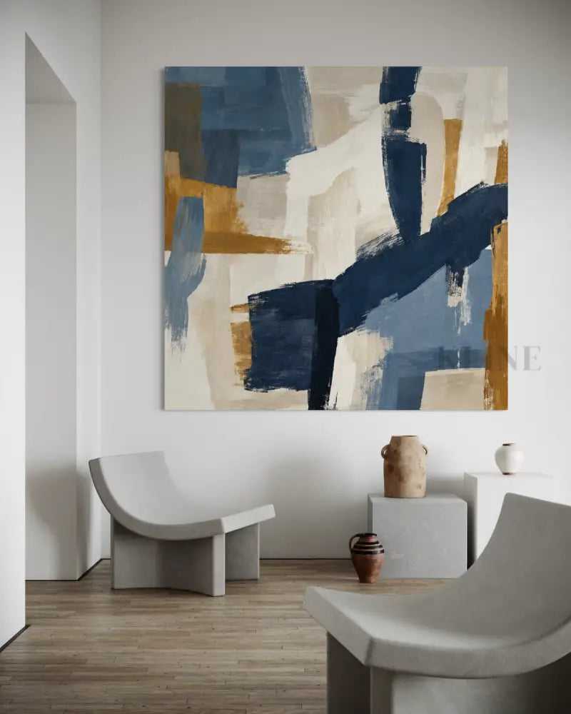 Cobalt No. 11 - Hand Painting 