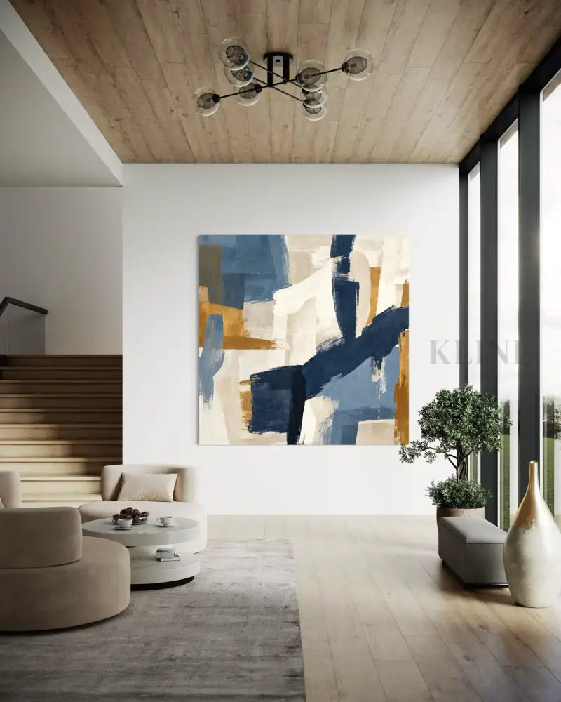Cobalt No. 11 - Hand Painting 