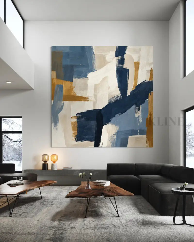 Cobalt No. 11 - Hand Painting 