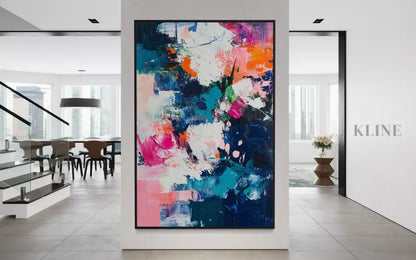 Color Rush Abstract - Hand Painting
