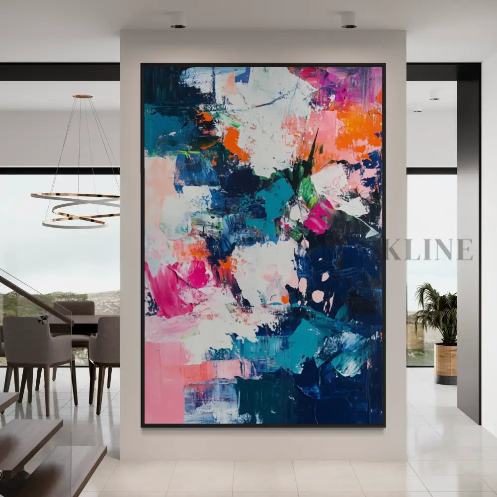 Color Rush Abstract - Hand Painting