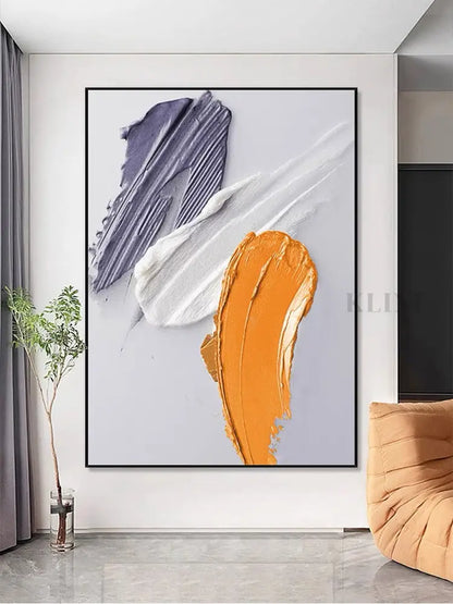 Colorful Textured Painting - Hand Painting