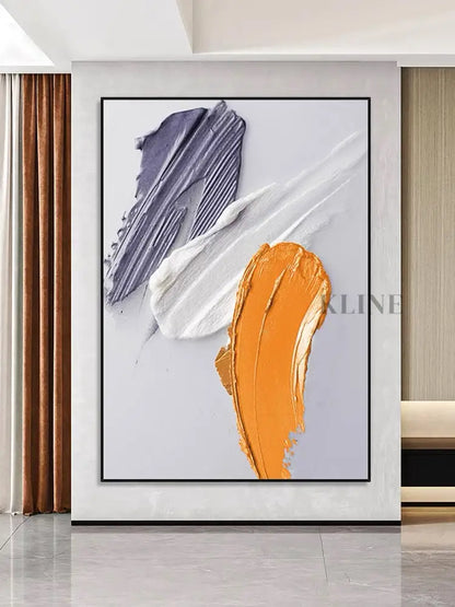 Colorful Textured Painting - Hand Painting