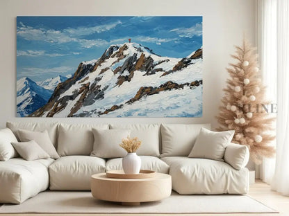 Conquering the Peak - Hand Painting