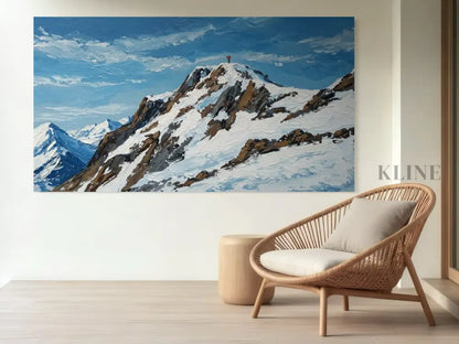 Conquering the Peak - Hand Painting
