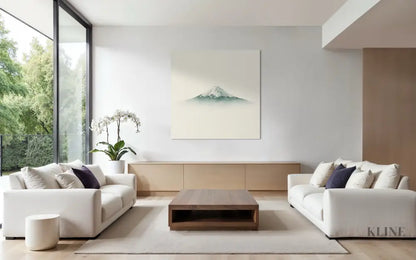 Contour Fuji - Hand Painting