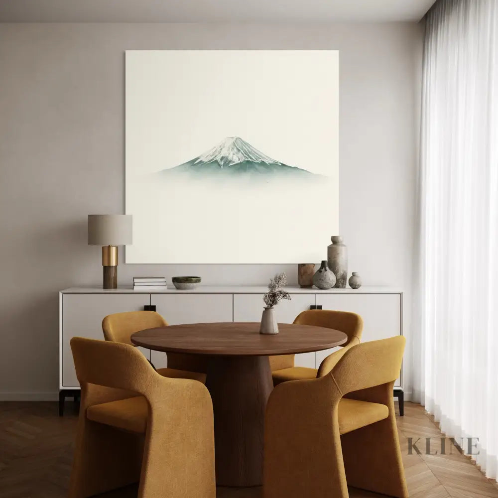 Contour Fuji - Hand Painting 